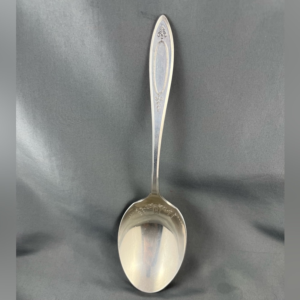 Vintage Adam Community Plate Berry Spoon